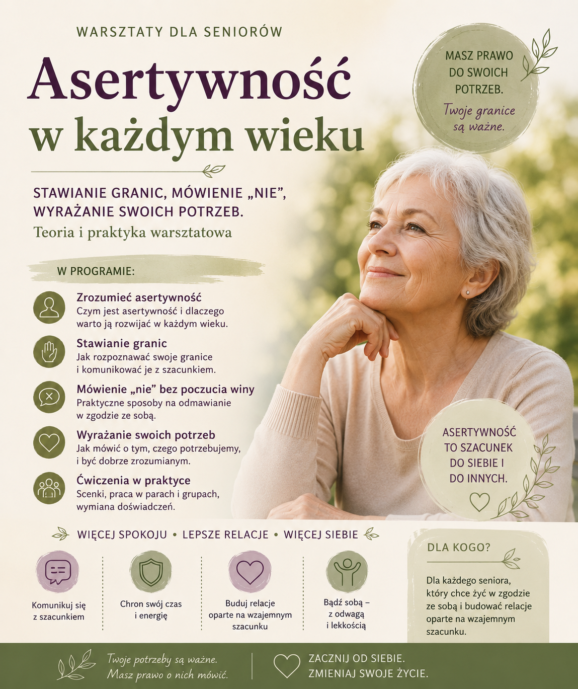 Asertywność w każdym wieku - J. Wrońska