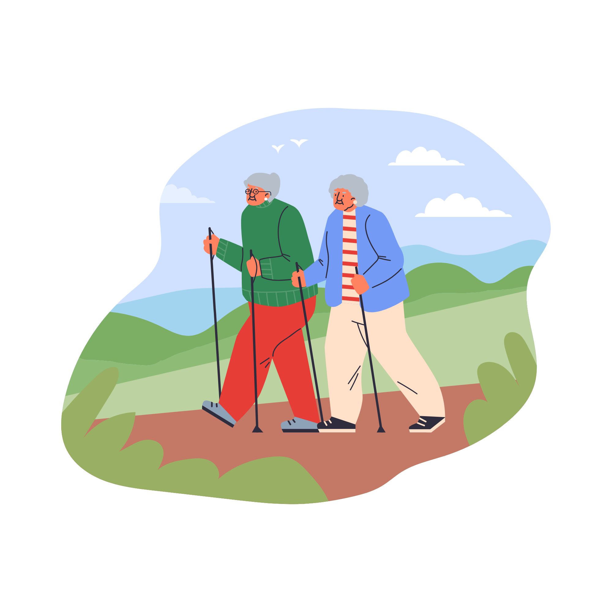 Marsz po zdrowie (nordic walking) - J. Rogowska